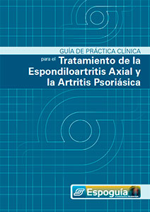 Portada GPC Espondiloartritis Axial y Artritis Psoriásica